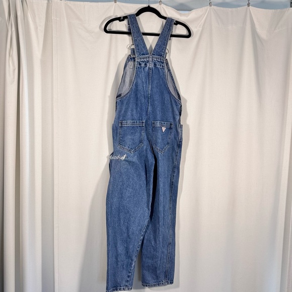 Vintage Guess Blue Denim Overalls - Picture 2 of 9